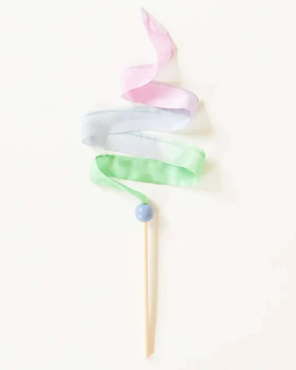 Tryllestav m/ silkebånn 90cm | Mini Streamer - Image 2